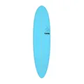 Surfboard TORQ Softboard 7.6 Funboard Blau weiches Soft Deck