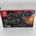 Nintendo Switch Konsole V2 | JOY CON MONSTER HUNTER RISE | OVP