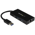 Startech PORTABLE USB 3.0 HUB W/ GBE