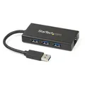 StarTech USB 3.0 to 3-port USB Hub (USB-A, 3 Ports) (ST3300GU3B)