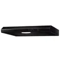 Respekta Dunstabzugshaube unterbau/Unterbau-Dunstabzugshaube 60 cm/Metallgehäuse/Abluft - und Umluftfunktion / DH630SL / schwarz/C / 52–68 dB