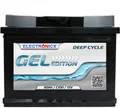 Electronicx Edition Gel Batterie 80 AH 12V Wohnmobil Boot Versorgung