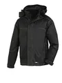 teXXor Winterjacke Aspen, gefütterte Arbeitsjacke wind und wasserabweisend L, schwarz, 4137