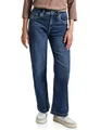 Street One Wide Leg Jeans mid Blue Soft Washed 34