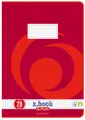 herlitz Schulheft x.book DIN A4 Lineatur 28 / kariert