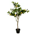 Kunst Deko Baum mit 10 Früchten - 2 Modelle - Zitronen Orangen Topf Pflanze