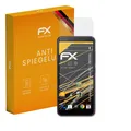atFoliX 3x Schutzfolie für Asus ZenFone Max (M1) ZB555KL matt&stoßfest