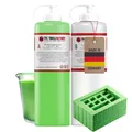 TFC Silikon Kautschuk Typ 2, 1:1 NV, mittelhart - Hochflexibles, detailgetreues Abformsilikon, hellgrün/weiß, hitzebeständig bis 150°C