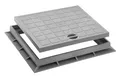 Upmann Schachtabdeckung 30x30 cm mit Rahmen 80351
