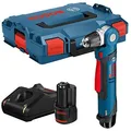 BOSCH Professional GWB 12V-10 Akku-Winkelbohrschrauber 12,0 V, mit 2 Akkus