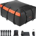 VEVOR Autodachgepäckträgertasche, 20 Kubikfuß Autodachtasche Dachbox, wasserdichtes und langlebiges 840D PVC, geeignet für Fahrzeuge mit/ohne Dachgepäckträger