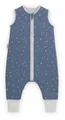 Ehrenkind Babyschlafsack Sommer Schlafsack mit Füßen, Bio-Baumwolle, 1 TOG (Standard by OEKO-TEX, 100% Bio-Baumwolle, Sommerschlafsack mit Beinen, 1.0 TOG), Schlafsack Baby, Baby Schlafsack