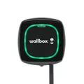 Wallbox Pulsar Plus Ladegerät für Elektrofahrzeuge. Mit Einstellbarer Leistung von bis zu 22 kW. Ladekabel Typ 2. WLAN- und Bluetooth-Verbindung sowie OCPP-kompatibel. (Type 2-7.4 KW | 5 m, Black)