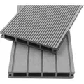 HOME DELUXE WPC Terrassendielen SAMANA (2,20 m) (20m², Hellgrau)