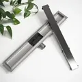 Witen&nock - Duschrinne Kompletset Befliesbar Edelstahl Drainset Für Bodengleiche Dusche Länge 50 Cm