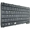 DE - Schwarz Tastatur Keyboard kompatibel für Fujitsu Siemens Esprimo V6545, V6555