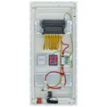 Hager VU48NW Multimediaverteiler komplett bestückt und montiert für 8 LAN-Tei...