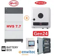 Fronius Symo Gen24 10.0 Plus Hybrid Wechselrichter BYD HVS 7.7kWh Speicher
