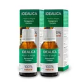 IDEALICA - 100% Natürliche Tropfen zur Gewichtsverlust | Appetitzügler & Stoffwechsel | Gewichtskontrolle | Vitamin B1, Vitamin B12, Vitamin C | Natürliche & Geprüfte Zutaten | Vegan | Set 2 x 20.