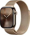 APPLE Watch S10 GPS+Cell 46 mm Titan Milanaisearmband gold MX003QF/A B-Ware