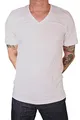 Marvelis Herren T-Shirt Rundhals T-Shirt Body-Fit,Jersey,Weiss 00,S
