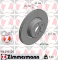 2x Bremsscheibe COAT Z ZIMMERMANN 150.2951.20 für BMW X3 G08 G31 G30 F90 5er G01