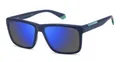POLAROID PLD2164/S FLL5X Sonnenbrille Herren Rechteckig Blau FLL5X