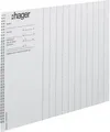 Hager ZZ90B Beschriftungsbögen, univers Z, Installationsnummer, DIN A4, 1 Pack=10 Stück