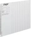 Hager ZZ90B Beschriftungsbögen, univers Z, Installationsnummer, DIN A4, 1 Pack=1