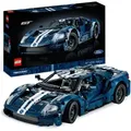 LEGO 42154 Technic Ford GT 2022 Auto-Modellbausatz für Erwachsene, Supercar im Maßstab 1:12 mit authentischen Merkmalen, fortschrittliches Sammle... - Bronze