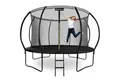 HyperMotion Gartentrampolin Gartentrampolin mit Leiter und Innennetz, Ø 366 cm
