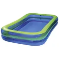 WEHNCKE Rechteckpool "Jumbo", blau/grün, BxHxL: 183 x 50 x 305 cm