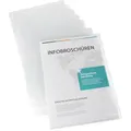 Herlitz Sichthüllen Economy 10843753, A4, transparent genarbt, oben & rechts offen, 0,09mm 4008110317045 Herlitz 100 Stück