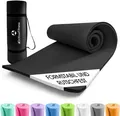 DoYourSports Fitness/Gymnastikmatte, Maße: 183x61x1,5cm rutschfest, schwarz