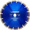 LXDIAMOND Diamant-Trennscheibe 230mm x 25,4mm Stahl-Beton Stein-Säge Waschbeton
