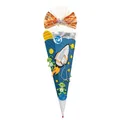 Roth Basteltüte 68cm eckig Space-Bastelset Schultüte Zuckertüte Spitze Krepp