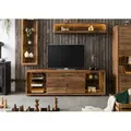 TV-Board Akazie 200x40x63 natur lackiert BARK #113
