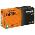 10er PACK(Box) Gr .9 (L) *GRIP ORANGE* STRONGHAND® HANDSCHUHE orange *GRIP ORANG