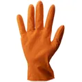 Einw.-Handsch.Grip Orange Gr.9 orange Nitril 50 St./Box