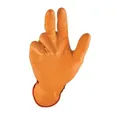 Stronghand Einw.-Handsch.Grip Orange Gr.9 orange Nitril 50 St./Box 0424-09