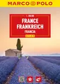 MARCO POLO Reiseatlas Frankreich 1:300.000: Straßenatlas und Autoatlas mit Europa in 1:4,5 Mio. Spiralbindung