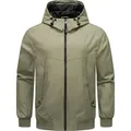 Ragwear Outdoorjacke Tyller Leichte Übergangsjacke mit Kapuze grün XXL (54)