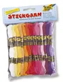 Folia 23991 Bastelset Stickgarn - 52 Docken à 8 m, 26 Farben sortiert