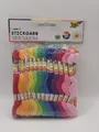 folia Garn zum Sticken matt mehrfarbig 1,0 mm x 8,0 m + Zugabe (H014)