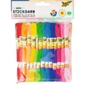 2 bis 40x folia Stickgarn, 52 Docken à 8 m, farbig sortiert - SPARE BIS ZU 41%