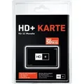 HD+ Karte für 12 Monate Fernsehen in brillanter HD-Qualität - Schwarz/Weiß