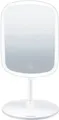 Kosmetikspiegel beleuchtet LED Weiß BS 47, 21cm, 3 Lichtfarben, Akku, Touch