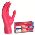 ARNOMED RAINBOW NITRIL LAVA RED Nitrilhandschuhe rot puderfrei, VE 100 Stück 10/XL