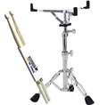 Pearl S-830 Snare Ständer + keepdrum Drumsticks 1 Paar