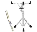 Pearl Drums Schlagzeug Pearl S-830 Snare Ständer mit Schlagzeugstöcken 1 Paar, mit Drumsticks